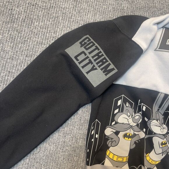 Looney Tunes Batman Hoodie Men Size 2XL 50-52 Graphic Sweatshirt Warner Brothers - Picture 5 of 8